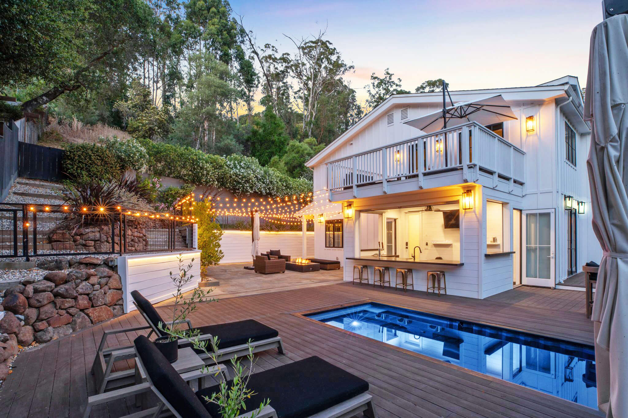 31 Gold Hill Grade 31 Gold Hill Grade San Rafael modern farmhouse in Marin County