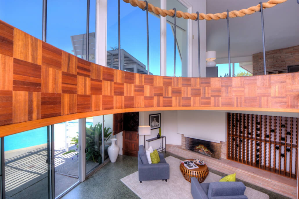 43-041 View of two levels of home from stairway