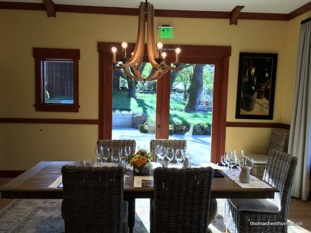 Joseph Phelps tasting room