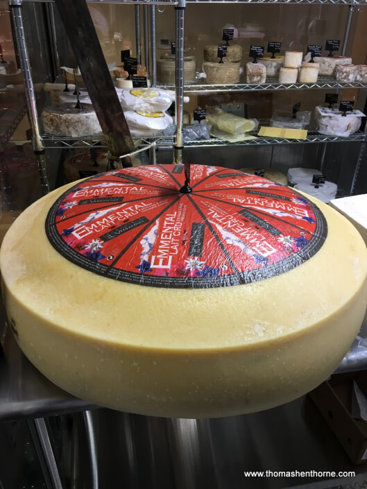 huge wheel of cheese