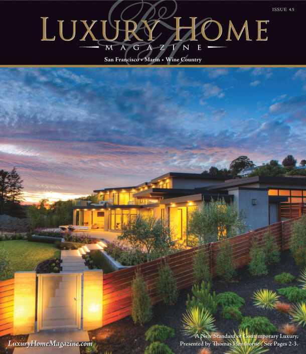21 Gilmartin Tiburon Luxury Home Magazine Cover