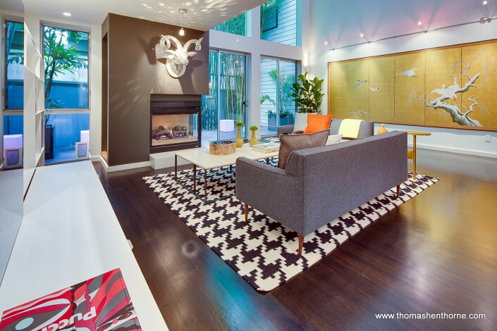 124 Lily Street (27 of 46) Living room with fireplace