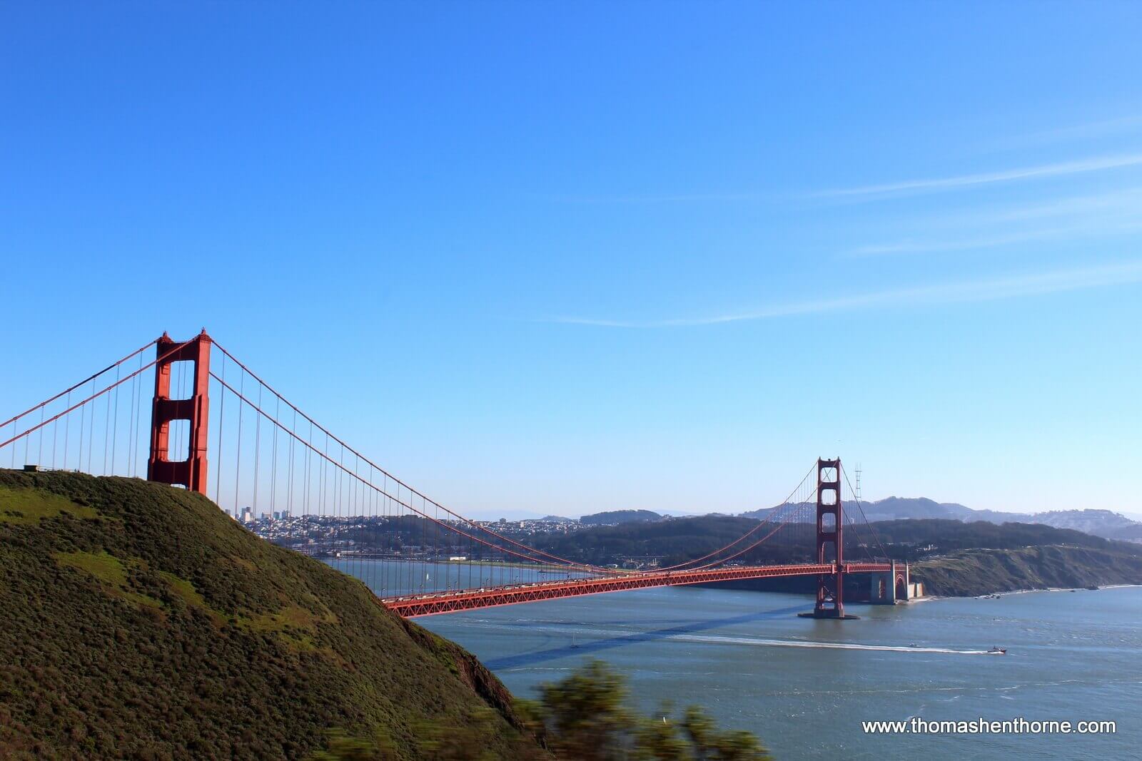 Golden Gate Bridge Golden Gate Bridge view from Marin Headlands