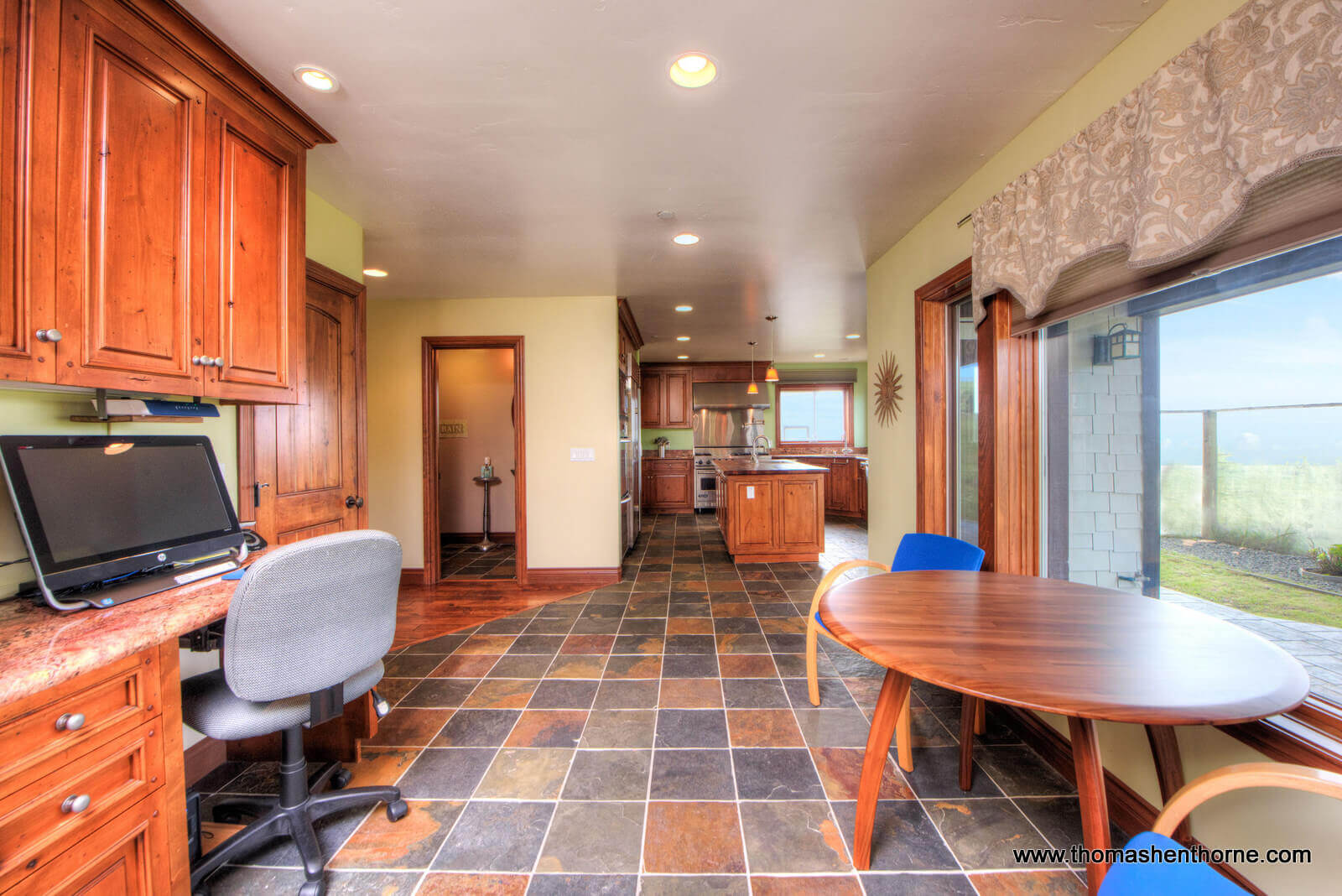 125 Calle del Sol Bodega Bay – 14 Office area off of kitchen with view