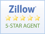 Zillow 5 Star Agent Badge