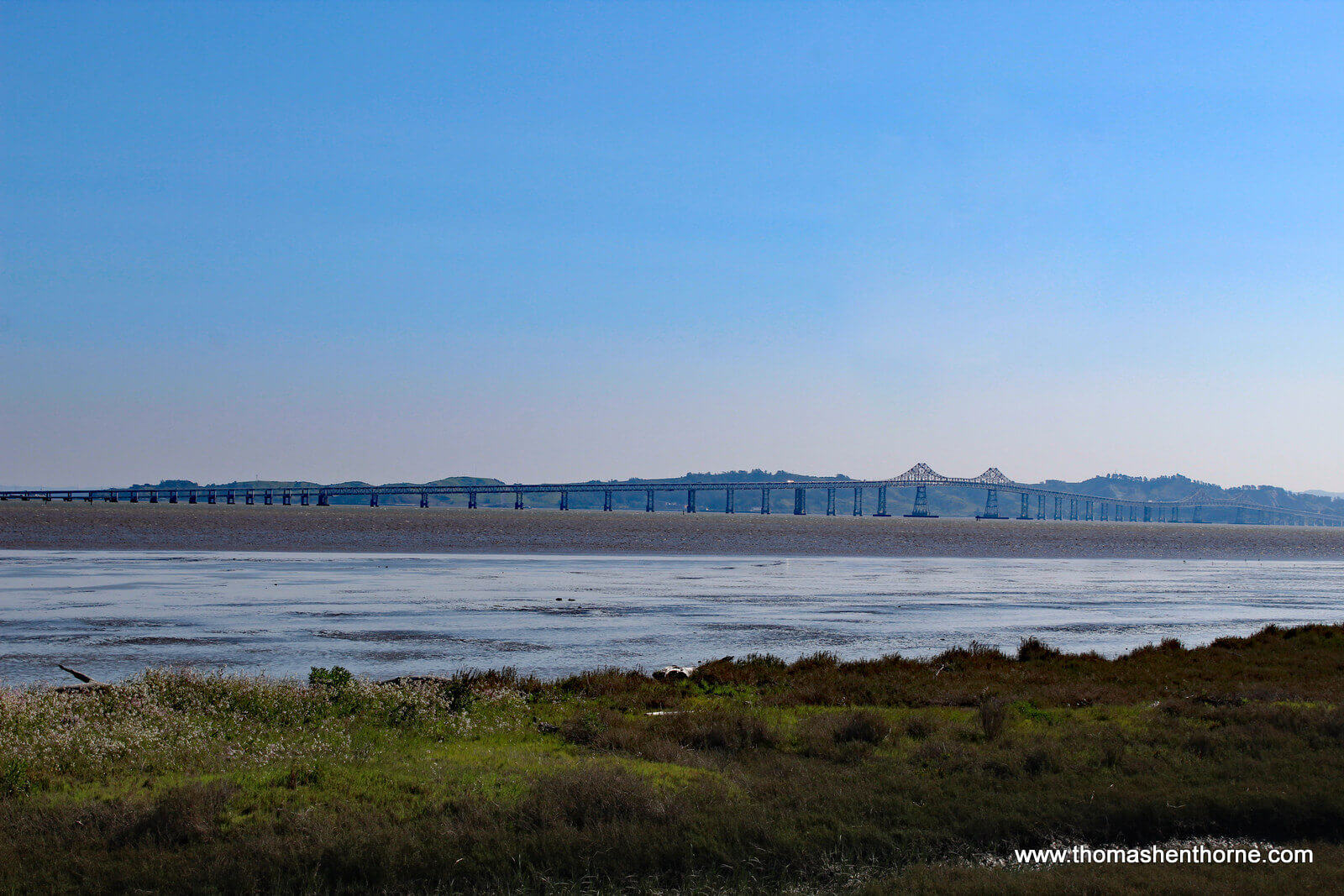 Ring Mountain Hike - 3 View of the Richmond San Rafael Bridge from the Ring Mountain Hike