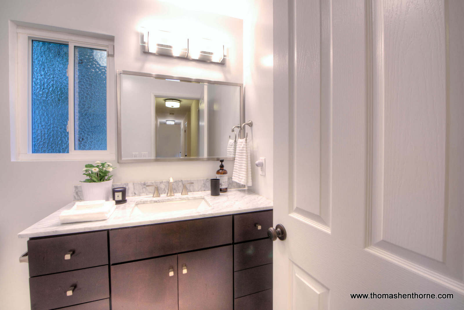 36 Tampa Drive San Rafael -- 25 Bathroom vanity with mirror and lights