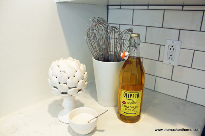 36 Tampa Drive San Rafael 4664 Olive oil on counter with whisks