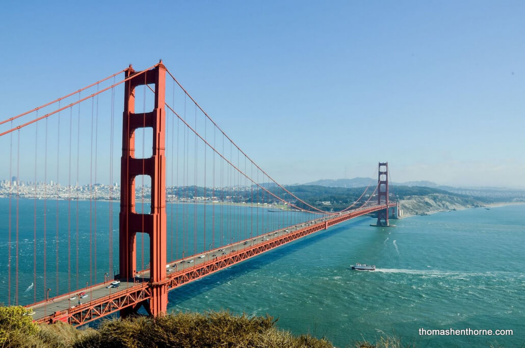 Golden Gate Bridge for Living in Marin County Article