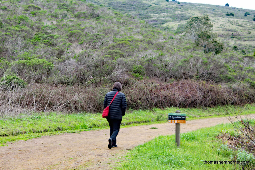 Tennessee Valley Hike 004 Intersection of Tennessee Valley Trail and Fox Trail