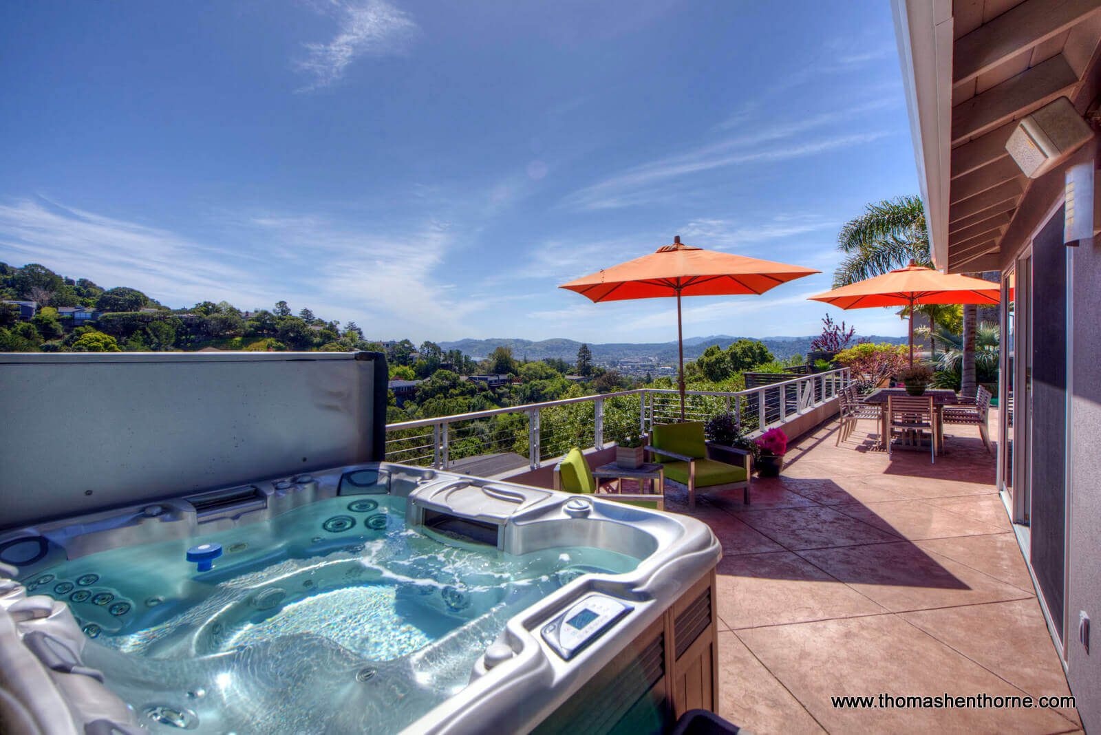 65 Corte Amado Greenbrae - 13 Hot Tub off Master Bedroom