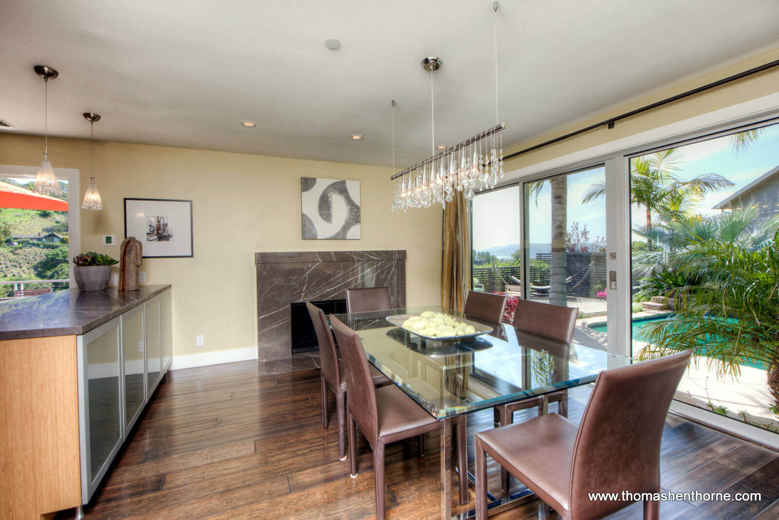 65 Corte Amado Greenbrae - 22 Dining Room Opens to Pool