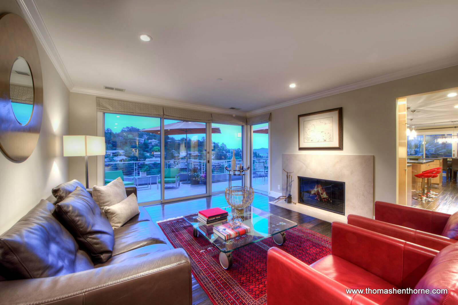 65 Corte Amado Greenbrae - 50 Family Room Twilight