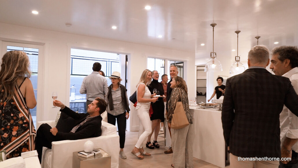 31-Gold-Hill-04 People at a party drinking and laughing