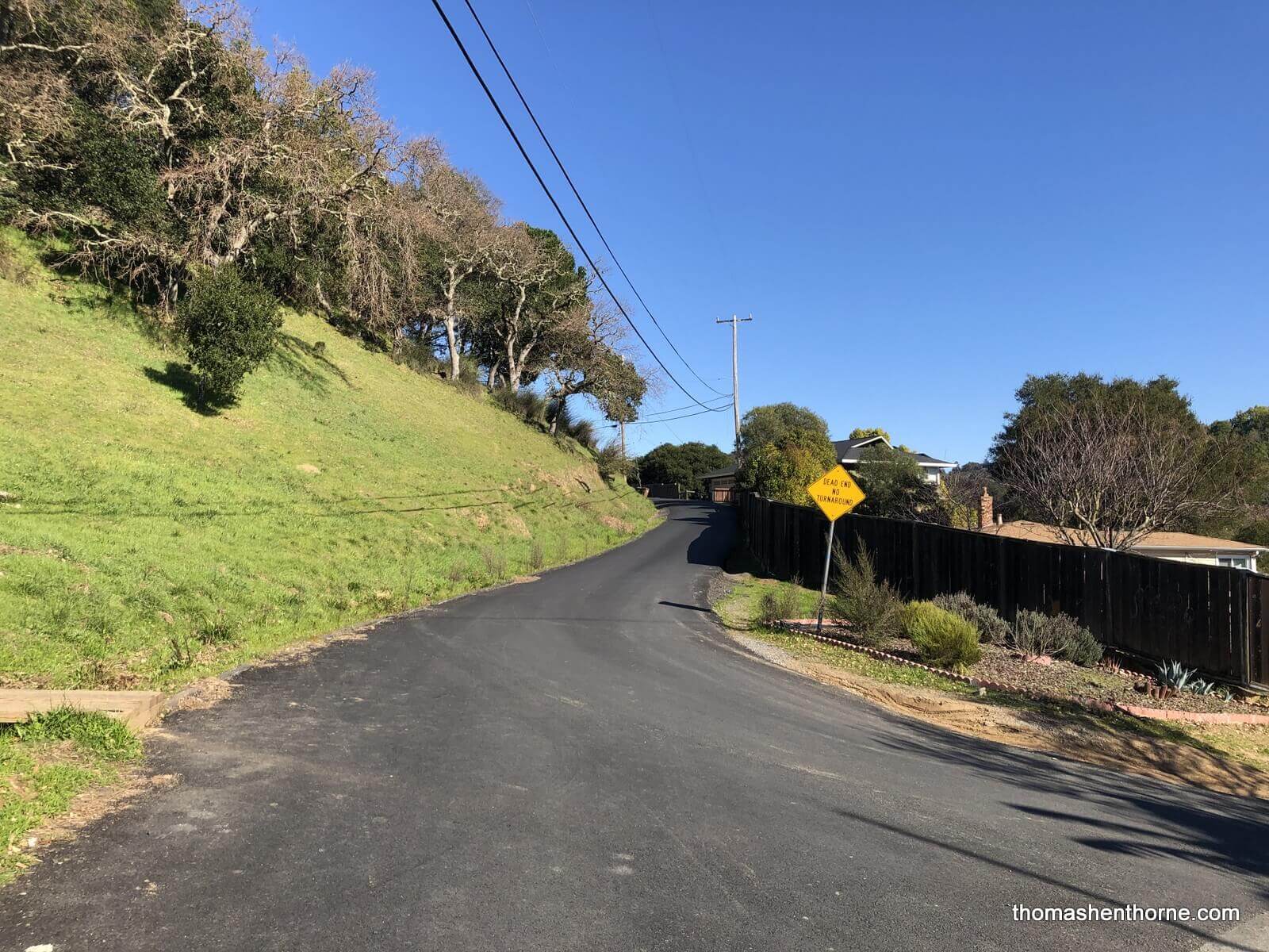 Oakland Avenue in San Anselmo