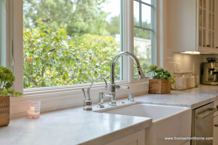 306-Kent-Ave-Kentfield 64 of 80 Kitchen sink with marble countertop