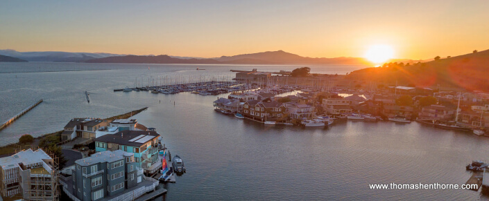 sunset at home for sale in point richmond california