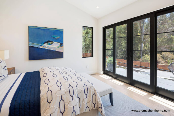 61-Gold-Hill 22 of 83 Bedroom with sliding doors out to deck