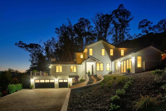 61-Gold-Hill-Twilight 25 of 27 modern farmhouse at dusk