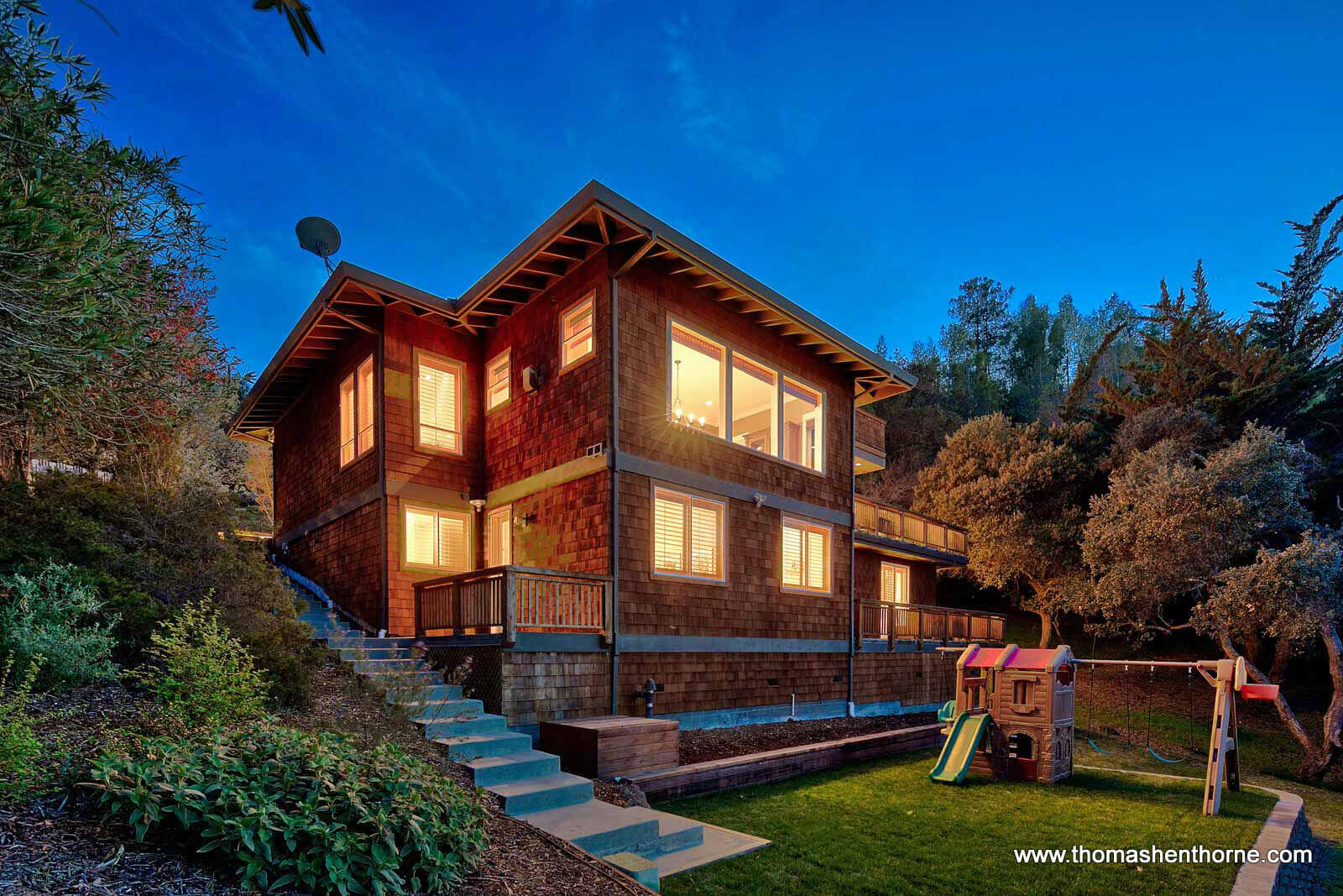 101-Chula-Vista-Dr-San-Rafael 106 of 116 101 Chula Vista Drive san rafael rear of home