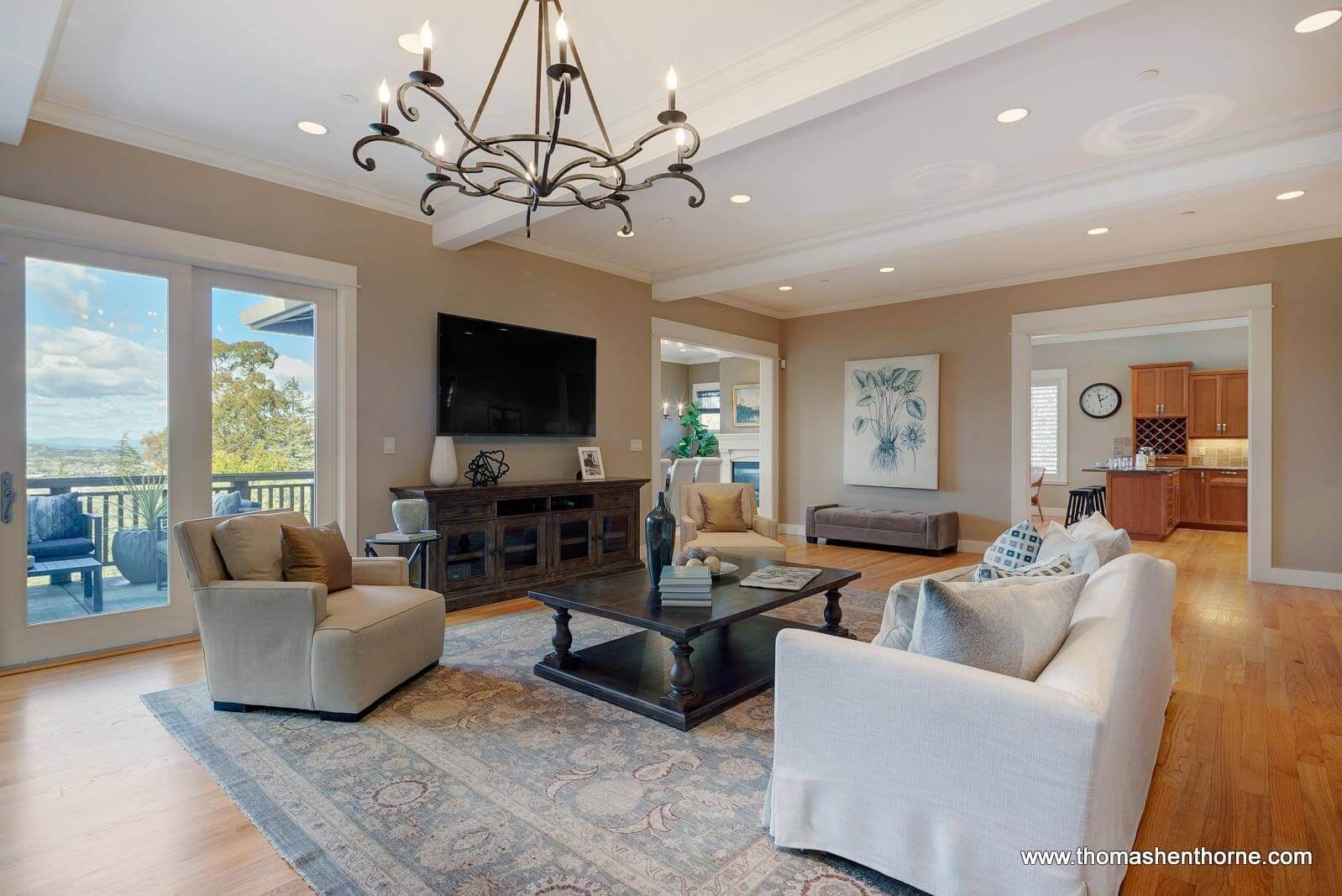 101-Chula-Vista-Dr-San-Rafael 17 of 116 living room with 10 foot ceilings