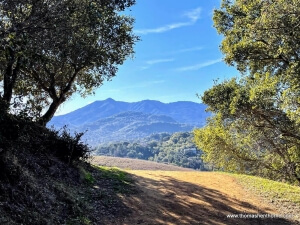 Freitas Parkway Terra Linda hike view of Mt. Tamalpais Best hikes in Marin county