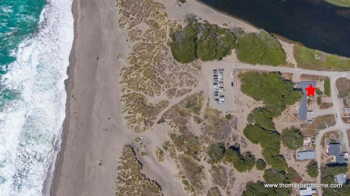 3005 Maryanna Drive Bodega Bay aerial view