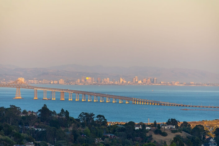 view of Richmond San Rafael bridge
