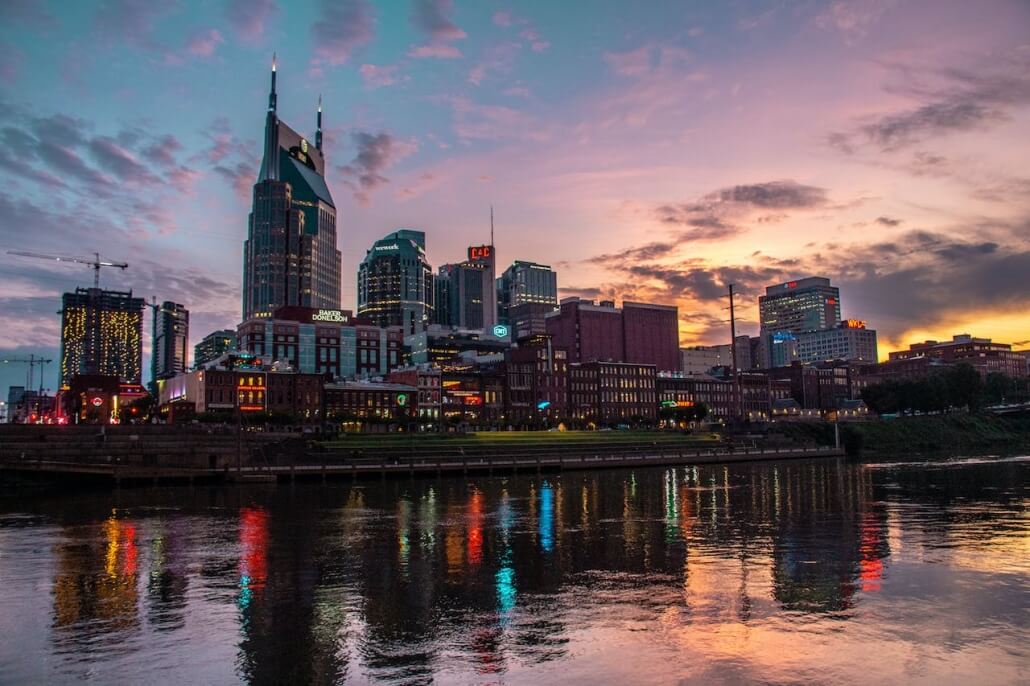 Nashville Tennessee GNE 2024 Nashville Tennessee skyline