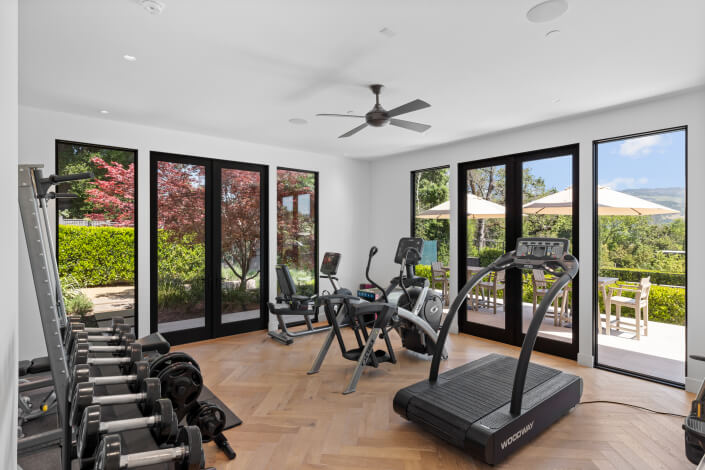 home fitness studio
