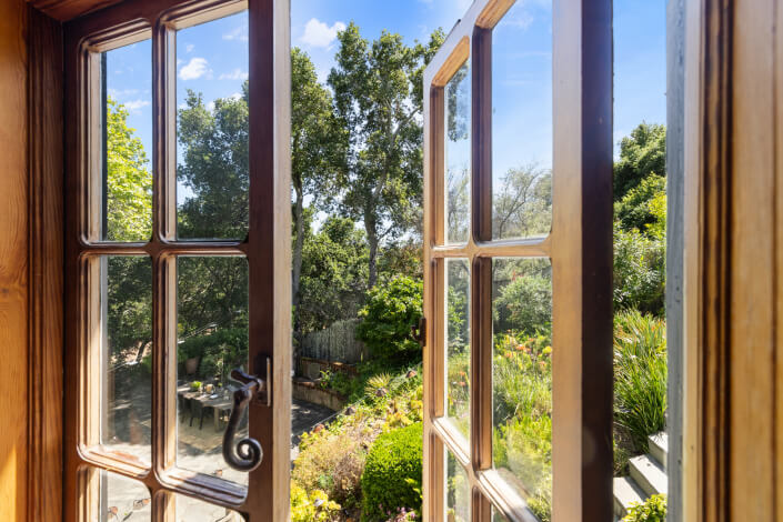 through view open window