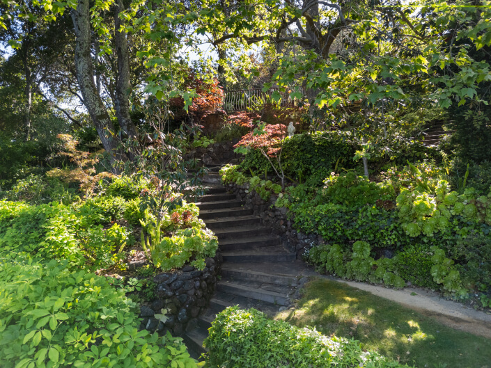 garden stairs
