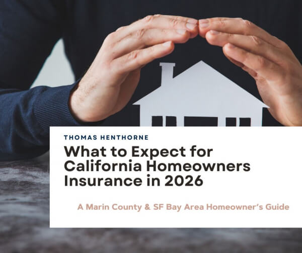Hands protecting a house symbol, representing what to expect for California homeowners insurance in 2026
