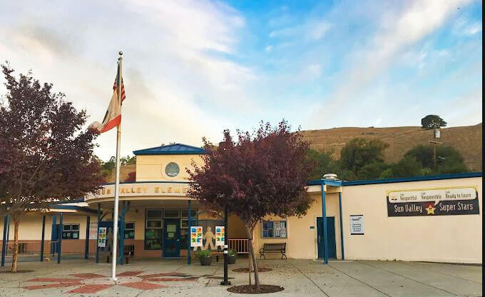 Sun Valley Elementary School in San Rafael, CA