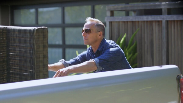 Thomas Henthorne working getting a home ready for sale