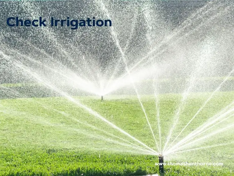 Irrigation banner