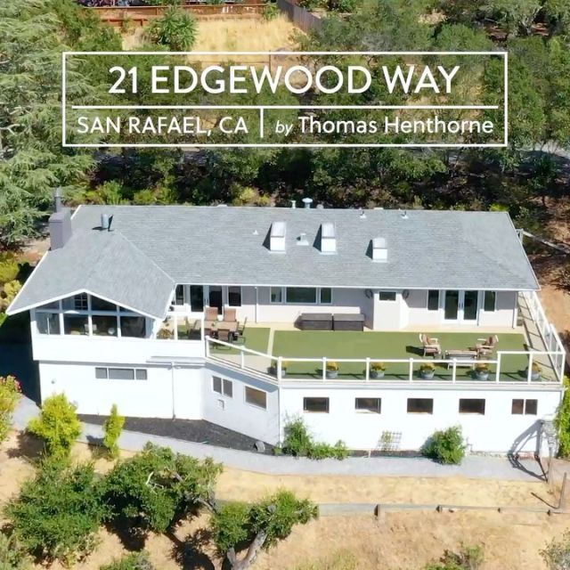 JUST LISTED! Perfectly situated on a quiet, friendly cul-de-sac in San Rafael’s highly-desirable Fairhills neighborhood, this beautiful 3 BR / 2 BA contemporary home at 21 Edgewood Way offers mostly single-level living and an open concept floor plan. Multiple rooms in the home flow effortlessly out to an expansive entertaining deck with panoramic west-facing views - perfect for enjoying the best of California living and stunning sunsets.

A world apart, yet located just minutes from San Rafael’s thriving downtown restaurant and shopping scene.

Exclusively offered for $2,195,000. Please contact me at 415-847-5584 to schedule a showing. More info: ⭐️⭐️LINK IN PROFILE⭐️⭐️

#sanrafaelrealestate #justlisted #comingsoon #sothebyshomes #luxuryrealestate #luxuryrealestateagent #marinhomes #marincountyrealestate #marinrealestate #marinopenhouse #ggsir #lovewhereyoulive #livewhereyoulove
