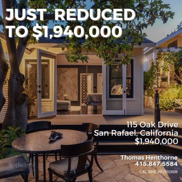JUST REDUCED today to $1,940,000! Escape to a hidden coastal enclave reminiscent of Carmel-by-the-Sea in sunny San Rafael! Located in the coveted Bayside Acres neighborhood, 115 Oak Drive is a remarkable, Instagram-worthy property completely reimagined and transformed by renowned interior designer Candace Barnes. With sophisticated, bespoke finishes and textures and an attention to detail that most people can only dream of, the home and surrounding gardens are a sanctuary of refinement, luxury and Barnes’ unmistakable design style. Main home features 3 BR/2 BA and the cottage offers a half bath, outdoor shower and a kitchenette. Offered exclusively for $1,940,000 in conjunction with Global Estates. Call me at 415-847-5584 for a private showing.
More info: ⭐️⭐️LINK IN PROFILE⭐️⭐️