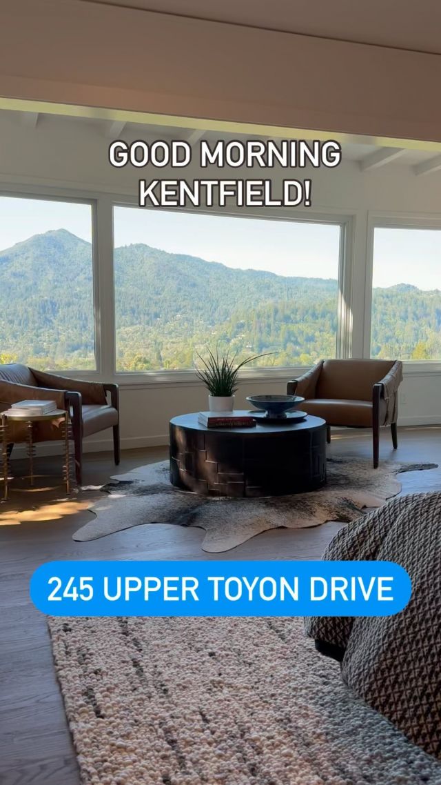 I loved touring 245 Upper Toyon Drive today… This home reminds me of one of my favorite luxury hotels in Santa Barbara… The San Ysidro Ranch… Beautifully renovated and panoramic views to the north and to the south. 😍
#luxuryrealestate #marincounty #mounttam #homesweethome #marinhomes #luxurylifestyle @sanysidroranch